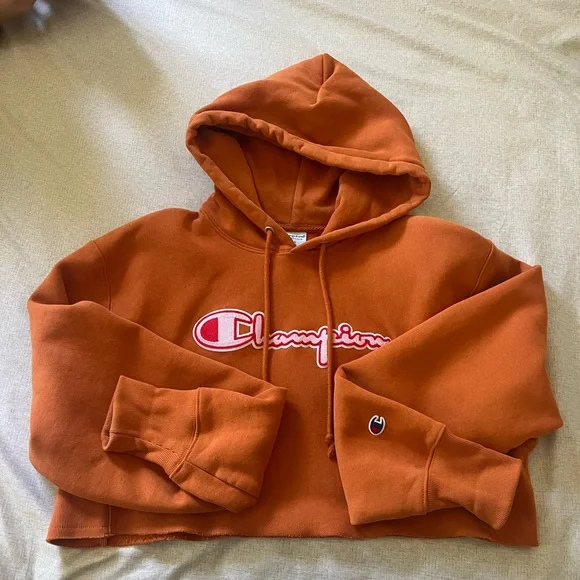 Cropped Champion hoodie Size S